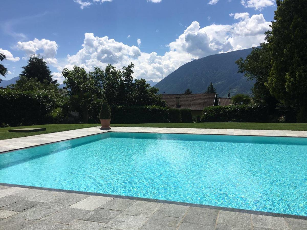 sonnige schicke Ferienwohnung Meran Pienzenau Exterior foto